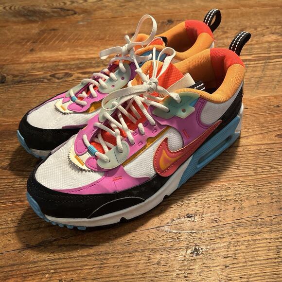 Nike Air Max 90 Futura Lunar New Year Sneakers FD0821-100 Women's SIZE 8.5 Retro - Picture 7 of 16
